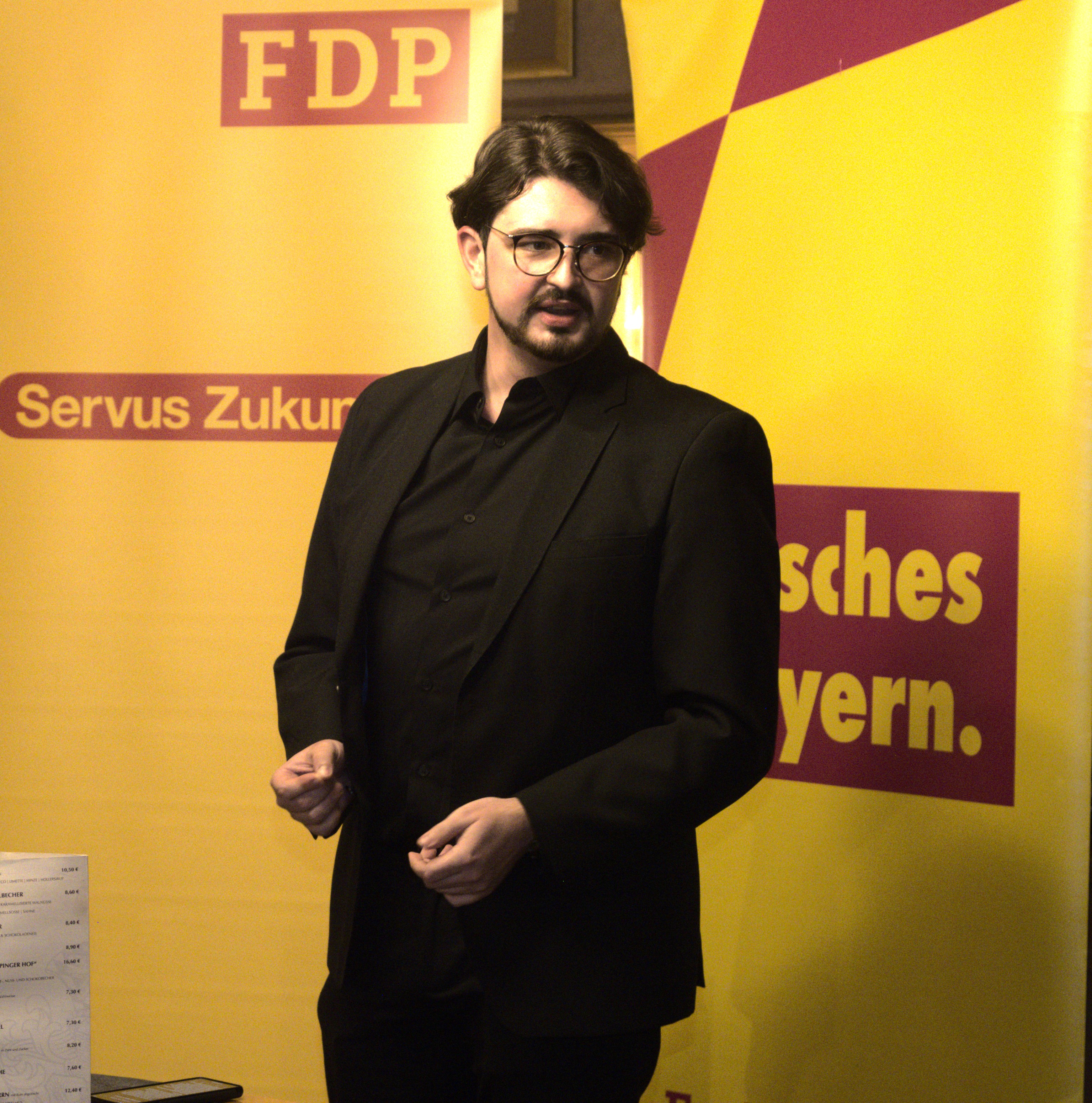 Bundestagskandidat der FDP Rosenheim Marcus Moga